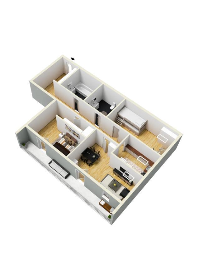 Ferienwohnung Bergsommer Швангау Экстерьер фото